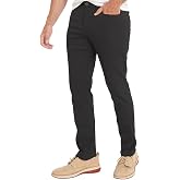 Weatherproof Vintage Men's Hiking Pants - Casual Chino | Straight Slim Fit, Quick Dry, Stretch Travel Pants for Men