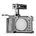 SMALLRIG Cage Kit for Sony Alpha A6500 with NATO Handle and Cold Shoe Mount for Handheld Shooting – 2081