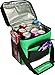 16 Quart Insulated Cooler Bag with Adjustable Shoulder Strap - Front Pocket and Side Pocket - Utopia Home