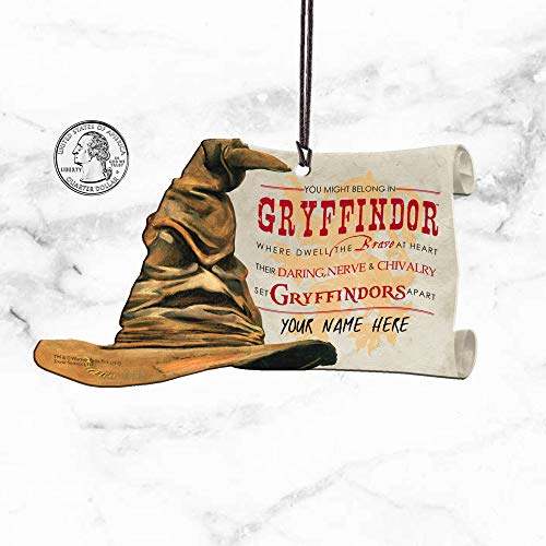 Gryffindor Personalized Tree Ornament - Image 7