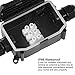 ONEVER External Junction Box | 3 Cable PG9 Underground Junction Box | IP66 Waterproof Plastic Protection Connector | Black