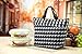 Lunch Box Bags, Oxford Cloth Aluminum Foil Insulated Zip Cooler Tote Bag Portable Aluminum Film Pack Lunch Box Package (Gray Plaid)