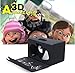 Google Cardboard Kit, Magicoo 3D VR Headset Virtual Reality Goggles Viewer for Movies and Video Games, Compatible with All 3.5