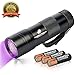 365nm UV Flashlight – Best for Finding Pet Urine, Inspecting Hotel Rooms and Repairing Carpets – 12 LED Ultraviolet Light – AAA Batteries Included – 6 Months Guarantee by Americans’ Preferred