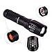 ANJAYLIA 2000 Lumens Cree XM-L T6 LED Zoomable Handheld Flashlight 5 Modes Water Resistant & Adjustable Focus Tactical Torch ( Battery Are Not Included)