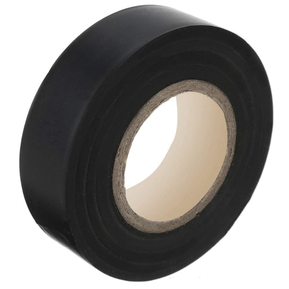 O&W Security 12x Insulation Tape Rolls Electricians tape PVC 19mm Black