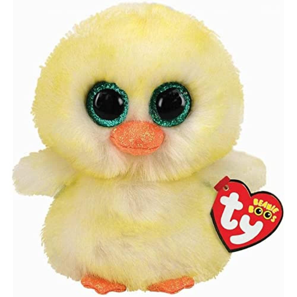 Ty Beanie Boos Lemon Drop 13" | Beanie Baby Soft Plush Toy | Collectible Cuddly Stuffed Teddy