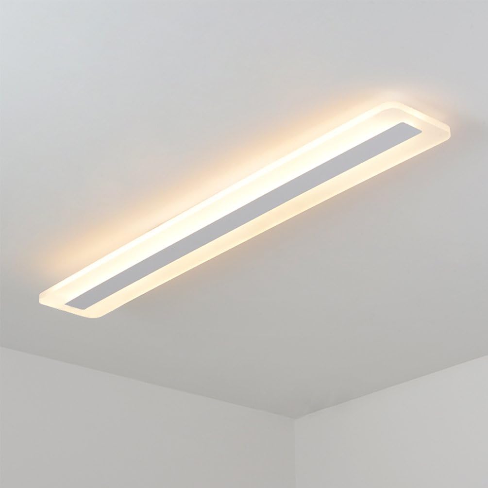 Plafón LED Panel 100 x 15 cm 37 W moderna Fácil Estilo creativo