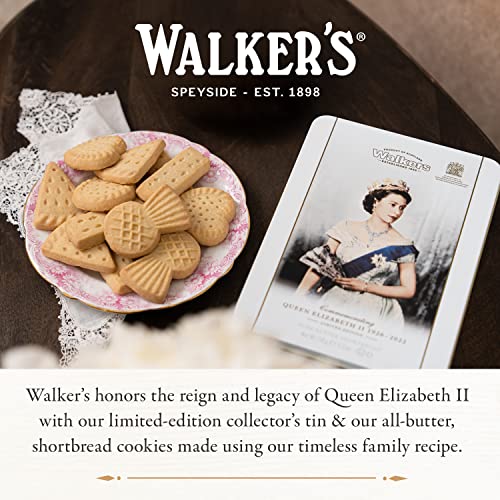 Walker's Shortbread Queen Elizabeth II Limited Edition Commemorative