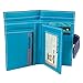 Travelon Safe Id Daisy Tri-Fold Travel Wallet, Purple