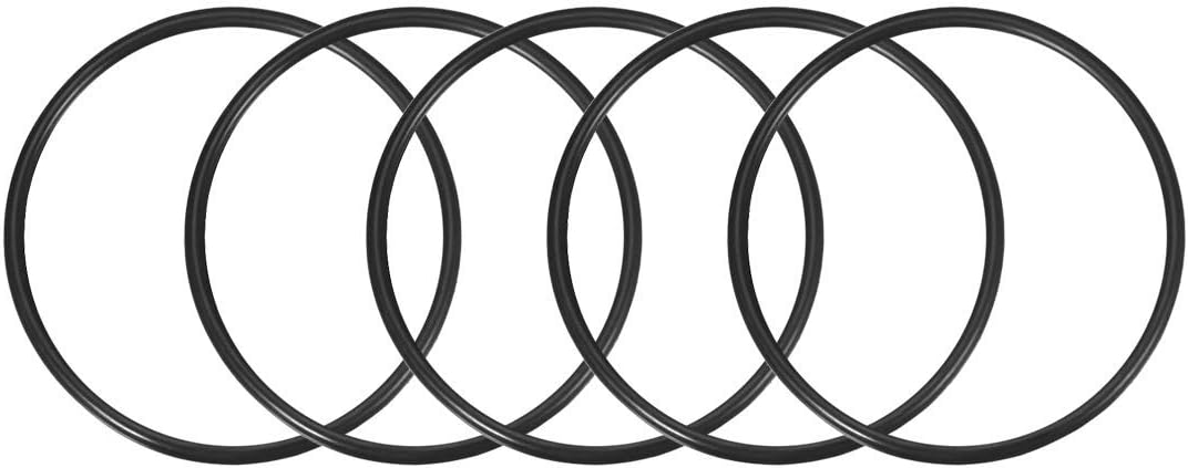 Othmro 5pcs O-Rings Seal Rubber Washer, 105mm OD 95mm ID 5mm Width, Nitrile Rubber Sealing Gasket Rings