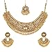 YouBella Jewellery Bollywood Ethnic Gold Plated Traditional Indian Necklace Set with Earrings for Women
