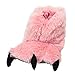 Pink Bear Paw Kid and Adult Slippers by Lazy One