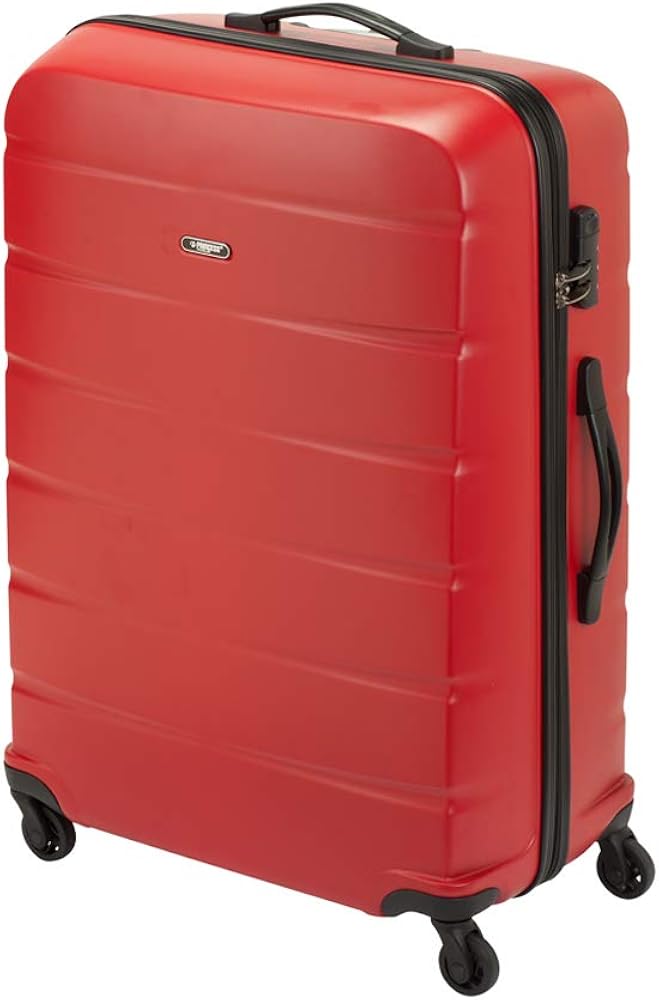 Princess Traveller Grenada Rollkoffer 78x56x28, 105l mit Schloss, Rot, Red (Bright Red), 78 centimeters