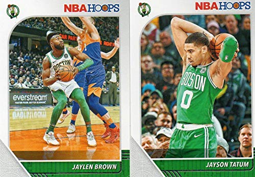 Boston Celtics 2019 2020 Hoops Basketball Factory Sealed 10 Card Team Set with Kemba Walker, Gordon Hayward and Jayson Tatum Plus