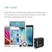 Sunggo Dual wall charger iPhone iPad Charger / Samsung Android Micro USB Charger / Travel Dual-USB 2.4 A Wall Charger + 2 Pack（6Ft 10Ft） iPhone lightning Cable