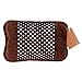 WITERY Hand Warmer - Portable Rechargeable Electric Heat/Hot Water Bag with Soft Velvet Cover - Ideal For Warm Your Hands/Pain Relief/Muscle Relaxation & Comfort Use and As Pillow Coffee