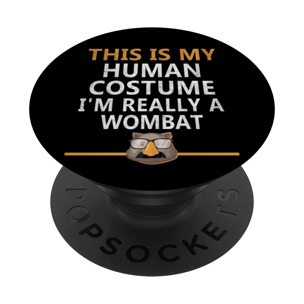 Water Buffalo Humor This Is My Human Costume Water Buffalo PopSockets Swappable PopGrip