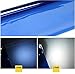 Meking 16x20 Inch Blue Lighting Gels Color Filter Paper Colored Correction Plastic Sheets for Photo Studio Light Red Head Light Strobe Flashlight - Light Blue