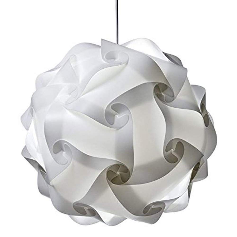 Leikance Spherical Chandelier Lampshade,Modern Puzzle Lampshade Flexible Chandelier Shade Ceiling Lamp Cover