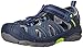 Merrell Hydro Sport Sandal, Navy/Green, 3 US Unisex Little Kid