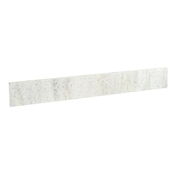 Corian Cvcmb 22 In W Left Side Splash In Sea Salt Amazon Co Uk