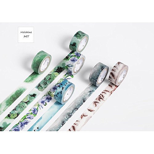 Molshine decorative japanese washi masking and adhesive…
