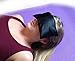 AyaZen Lavender Eye Pillow- Silky Eye Pillow for Yoga, Meditation Relaxation. This Eye Mask Is Perfect for Sleeping. Made of Lavender Flowers Organic Flax Seed. Get One for Yourself or As a Gift.