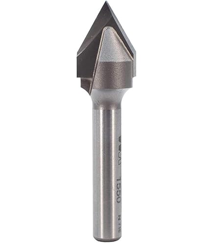 ヴィーダ　加工代 Whiteside Router Bits 1541 V-Groove 60-Degree 1/4-Inch