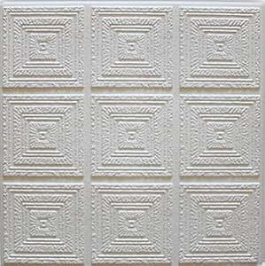 Azulejos de techo de poliestireno Plafon ( paquete de 80 pc / 20 metros