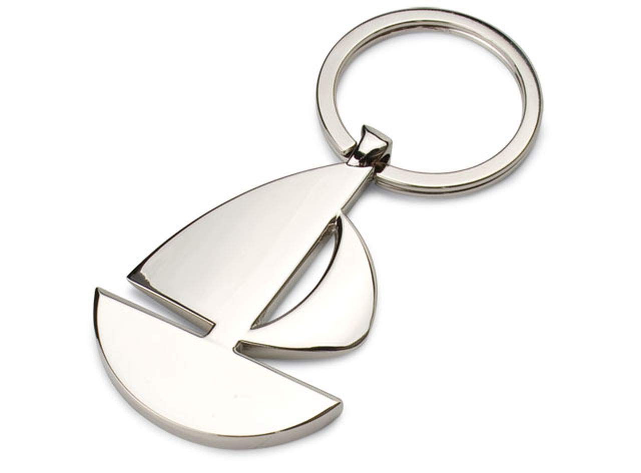 Ten Sailboat keychain cod.EL7242 cm 8,6x3,5x1h by Varotto & Co.