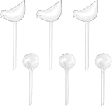 Heiqlay Plant Watering Devices 6 Pack Self Watering Globes Two Sizes view 1