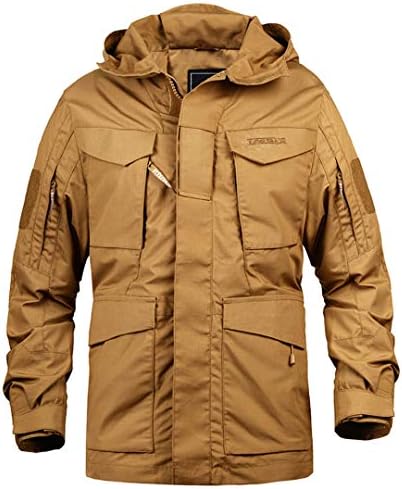 Military Camouflage Male Clothing US Army Tactical Windbreaker Hoodie Field Jacket Outwear