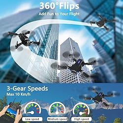 FLYVISTA Mini Drone with Camera for Adults