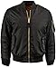 Mens MA-1 Flight Bomber Jacket Active Casual Military Outwear