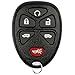 KeylessOption Key Fob Replacement for 2005 2006 2007 2008 2009 2010 2011 Buick Terraza Chevrolet Chevy HHR Uplander Pontiac Montana Saturn Relay Remote, 6-Button 15114376, Locksmith Required