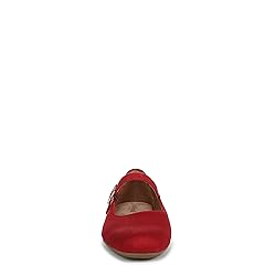 Dr. Scholl's Women's Wexley Mary Jane Flat, Scarlet