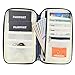 NO.2 BAG(TM) Travel wallet for Men & Women Passport Wallet Passport Holder Passport cover Credit Card Holder Credit card wallet Passport wallet Money Organizer Blue