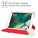 Fintie Rotating Case for iPad 6th / 5th Generation (2018/2017), iPad Air 2 / Air 1 (9.7 Inch) - 360 Degree Rotating Stand Cover Auto Sleep Wake, Red