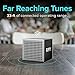 RIF6 RF00062 Sound Cube Small Bluetooth Rechargeable Portable Mini Speaker with up to 12 Hour Playtime Full High Definition Sound & Robust Bass for Smartphones Tablets & Laptops Silver