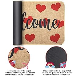 Door Mat Non-Slip and Washable Doormat Rubber