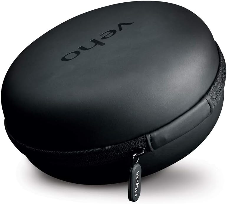 Veho Headphone Carry Case, Black, 16cm x 16cm - Image 3