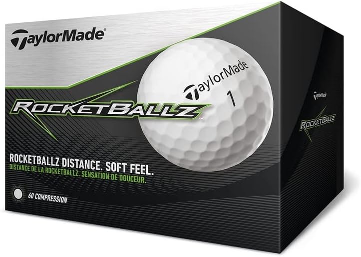 TaylorMade RBZ Soft Golf Balls 2 Piece Ionomer High Energy Core Box Set
