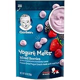 Gerber Graduates Yogurt Melts, Mixed Berry, 1 Ounce (Pack of 7)