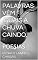 Livro PALAVRAS VÊM IGUAIS A CHUVA CAINDO,: POESIAS