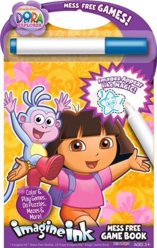 Dora the explorer imagine ink book