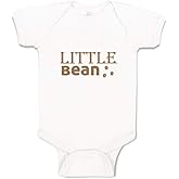Cute Rascals Custom Baby Bodysuit Little Bean A Food & Beverage Cupcakes Funny Boy & Girl Baby Clothes