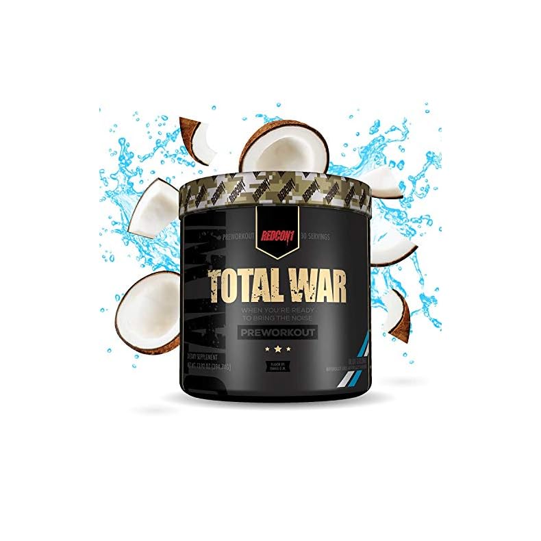 Redcon1 Total War Pre Workout, 30 Servings, Boost Energy Redcon1 Total War Pre Workout, 30 Servings, Boost Energy