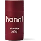 HANNI Shave Pillow No-Rinse Shave Gel Stick, Waterless Dry Shave, 3 oz | No-rinse gel stick for a dry shave, less razor burn; vegan &amp; cruelty-free