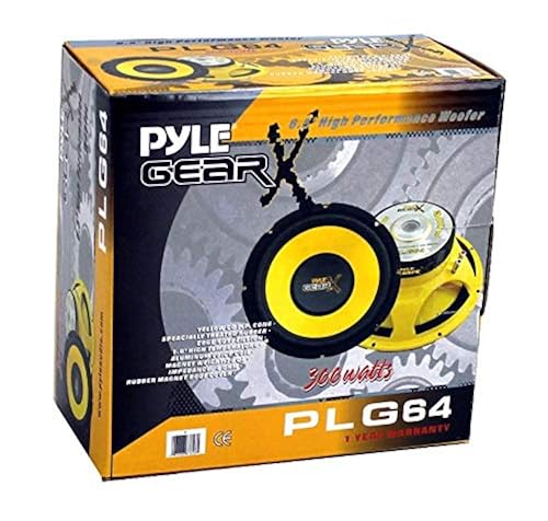 Pyle Inch Mid Bass Woofer Sound Speaker System Pro Loud